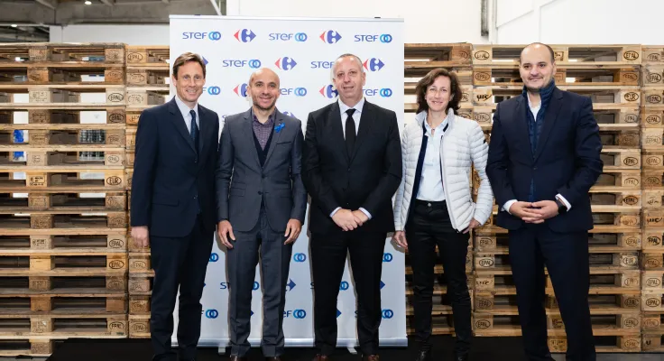 Inauguration Rungis STEF x Carrefour